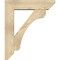Ekena Millwork Legacy Slat Rough Sawn Bracket w/ Offset Brace, Douglas Fir, 6"W x 22"D x 26"H BKT0604X22X26LEC06RDF - alternate 4